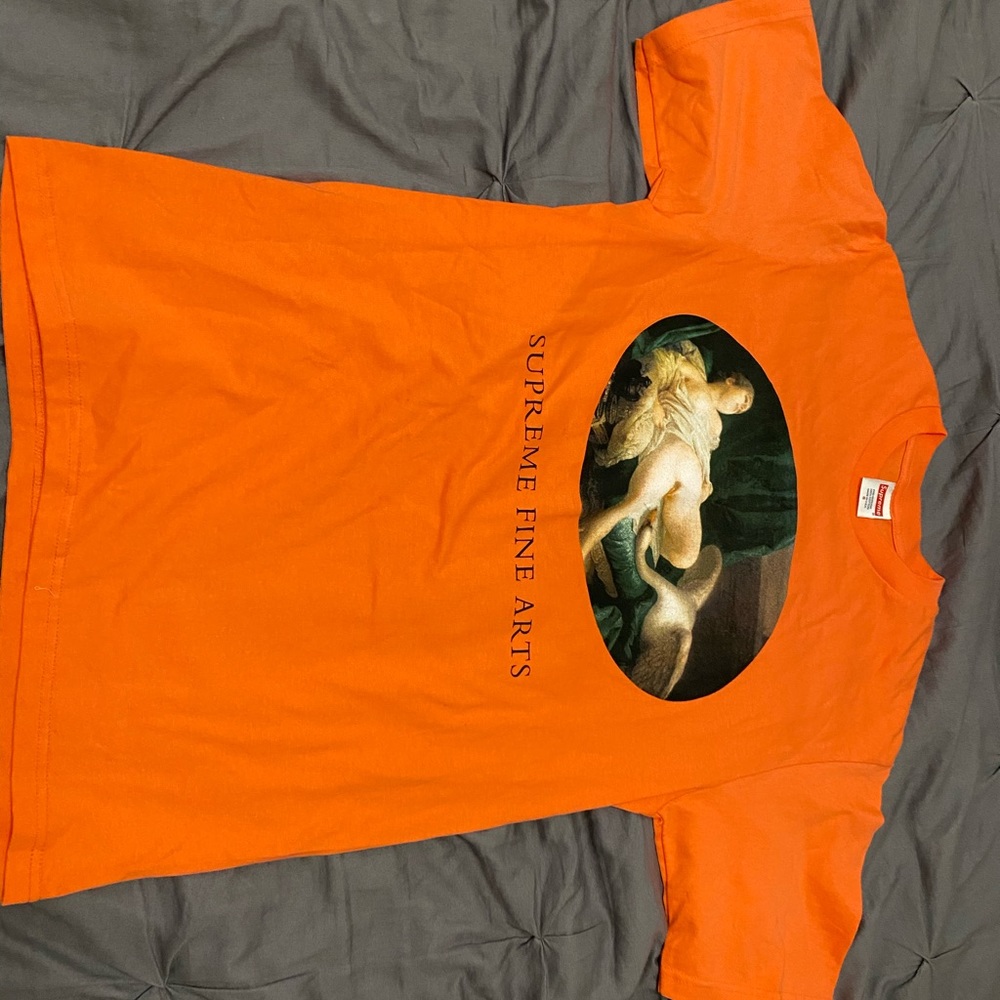 SUPREME “FINE ARTS” T-SHIRT SIZE SMALL